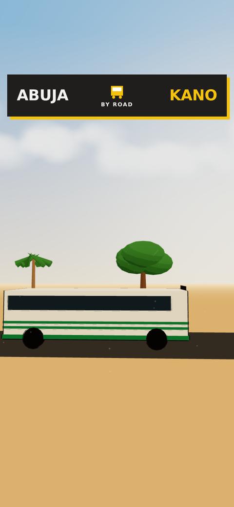 The bus ride from Abuja to Kano