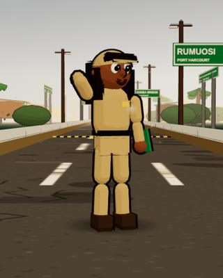 Corper Ada, the Corper, in the game