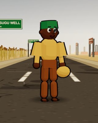 Danjuma, the Calabash Carver, in the game