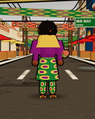 Hajiya Rakiya, the Embroidery Tailor, in the game