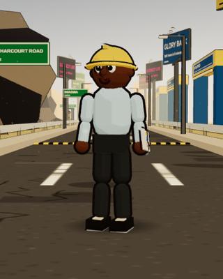 Emeka, the FUTO Engineer, in the game