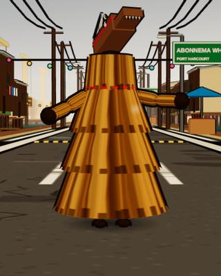 Owu, the Owu Masquerade, in the game