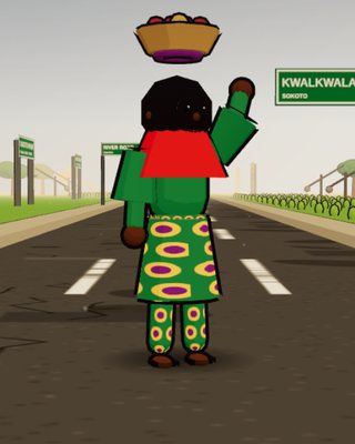Hajiya Hadiza, the Onion Farmer, in the game