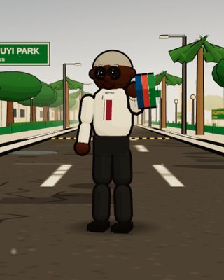 Prof. Adeyemi, the Professor, in the game