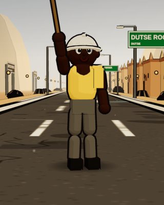 Yusha'u, the Quarry Worker, in the game
