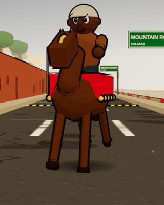 Ushie, the Ranch Hand, in the game