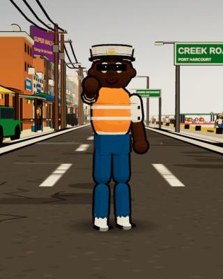 Captain Ibiso, the Speedboat Captain, in the game