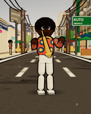 Dele, the Afrobeat Saxophonist, in the game