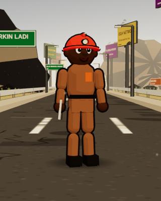 Gyang, the Tin Miner, in the game