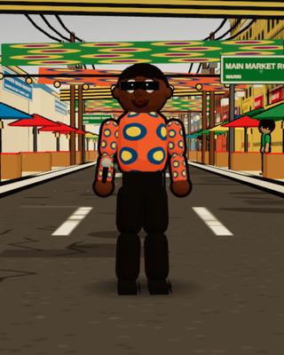 Ochuko, the Warri Comedian, in the game