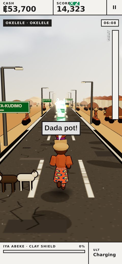 Iya Abeke in the Okelele potters' quarter, Ilorin