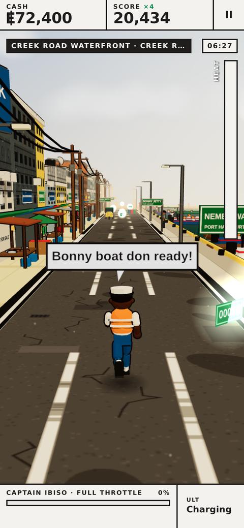 Captain Ibiso on the Creek Road waterfront, Port Harcourt