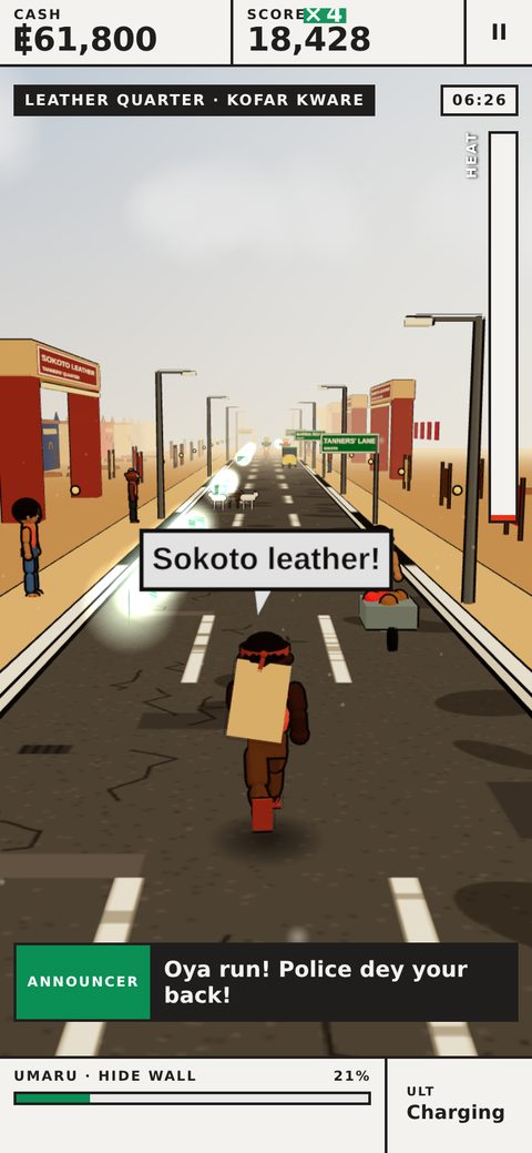 Umaru the tanner in the leather quarter, Sokoto